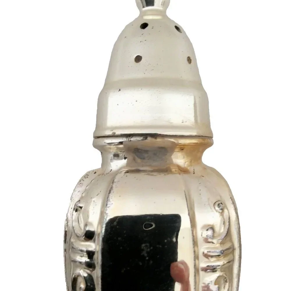 Vintage Harmony House Salt/Pepper Shakers Quadruple Silverplate